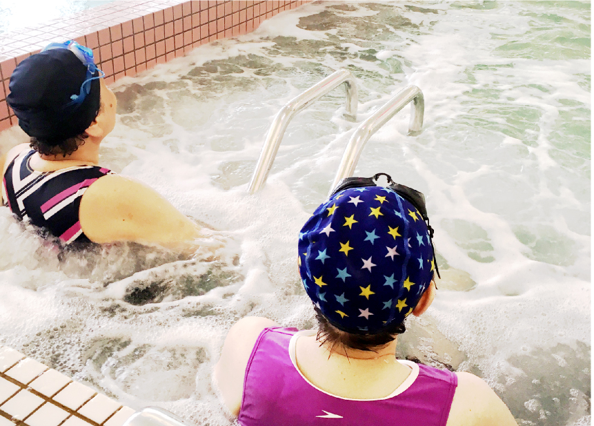 天然温泉アトラクションプール