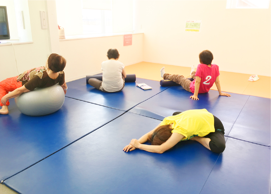 ストレッチコーナー