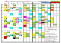 4月レッスンスケジュール