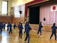 比美乃江小学校出張レッスン！